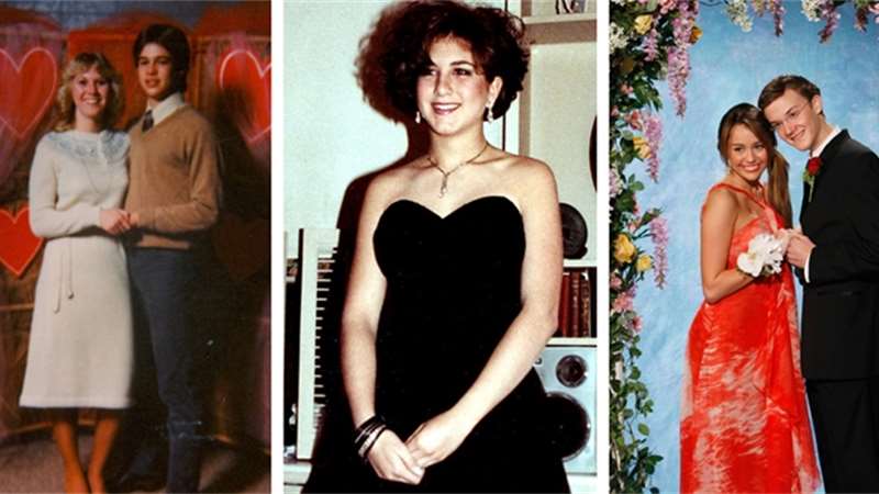 Pitt, Aniston či Cyrus na maturitním večírku: Co si oblékli a s kým šli?